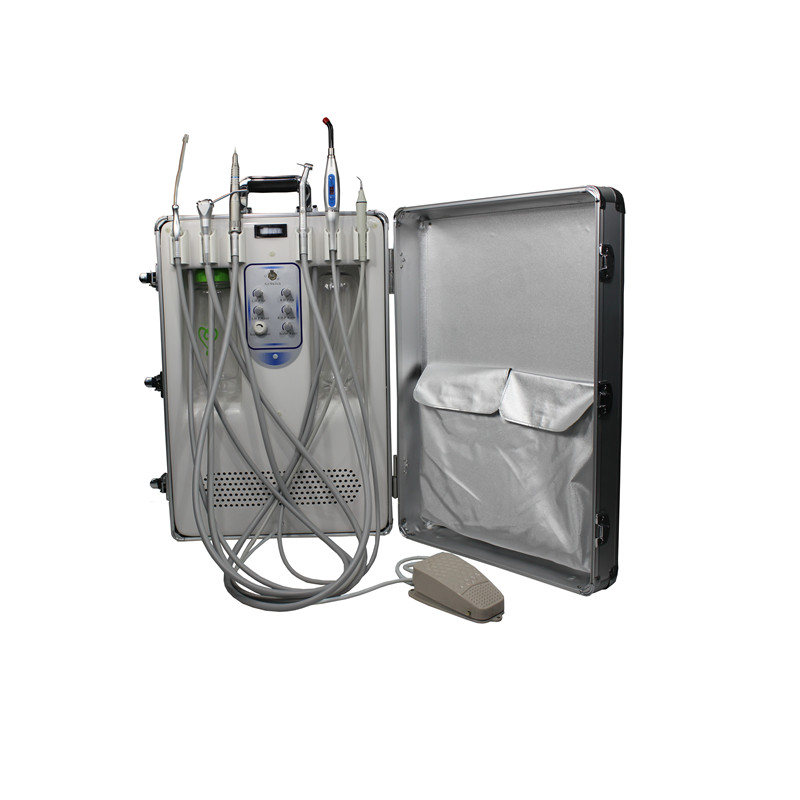 VET-406 Portable Dental Unit (Aluminum Box)